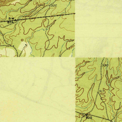 United States Geological Survey Marble Falls, TX (1929, 62500-Scale) digital map