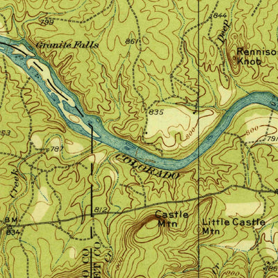 United States Geological Survey Marble Falls, TX (1929, 62500-Scale) digital map