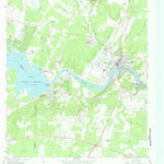 United States Geological Survey Marble Falls, TX (1967, 24000-Scale) digital map