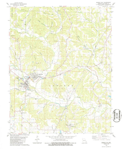 United States Geological Survey Marble Hill, MO (1980, 24000-Scale) digital map