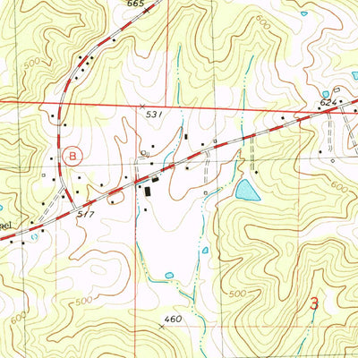 United States Geological Survey Marble Hill, MO (1980, 24000-Scale) digital map