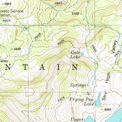 United States Geological Survey Marble Mountain, CA (1980, 24000-Scale) digital map
