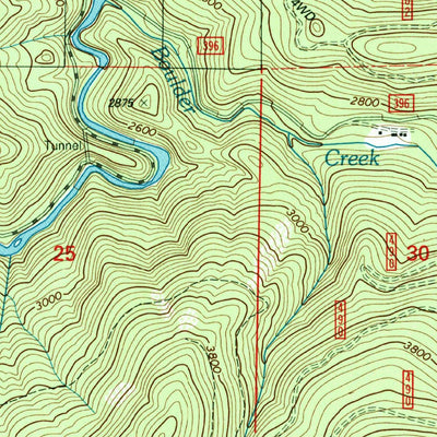 United States Geological Survey Marble Mountain, ID (1995, 24000-Scale) digital map