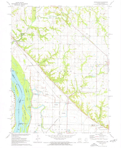 United States Geological Survey Marblehead, IL-MO (1971, 24000-Scale) digital map