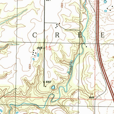 United States Geological Survey Marblehead, IL-MO (1996, 24000-Scale) digital map