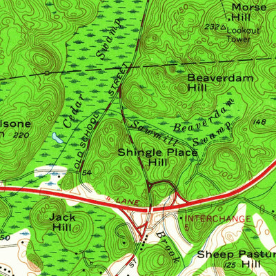 United States Geological Survey Marblehead North, MA (1956, 24000-Scale) digital map
