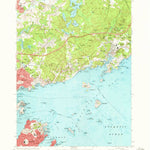 United States Geological Survey Marblehead North, MA (1970, 24000-Scale) digital map