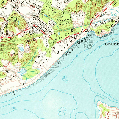 United States Geological Survey Marblehead North, MA (1970, 24000-Scale) digital map
