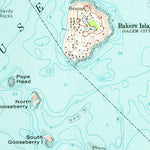 United States Geological Survey Marblehead North, MA (1970, 24000-Scale) digital map