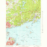 United States Geological Survey Marblehead North, MA (1970, 25000-Scale) digital map
