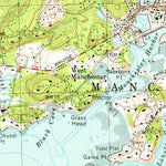 United States Geological Survey Marblehead North, MA (1970, 25000-Scale) digital map