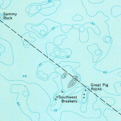 United States Geological Survey Marblehead South, MA (1970, 24000-Scale) digital map