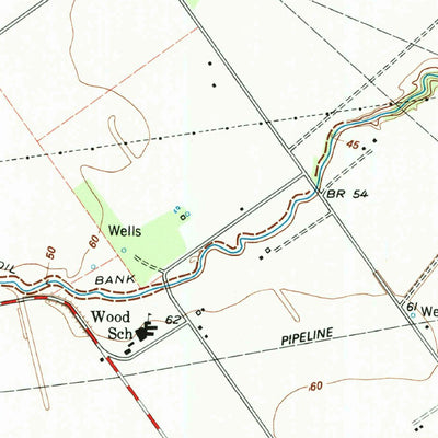 United States Geological Survey Marcado Creek, TX (1995, 24000-Scale) digital map