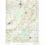 United States Geological Survey Marcellus, MI (1944, 62500-Scale) digital map