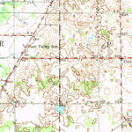 United States Geological Survey Marcellus, MI (1944, 62500-Scale) digital map