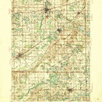 United States Geological Survey Marcellus, MI (1946, 62500-Scale) digital map