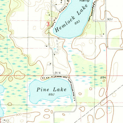 United States Geological Survey Marcellus, MI (1981, 24000-Scale) digital map