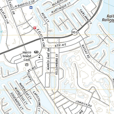 United States Geological Survey Marco Island, FL (2021, 24000-Scale) digital map