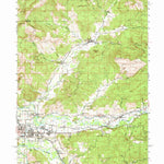 United States Geological Survey Marcola, OR (1950, 62500-Scale) digital map