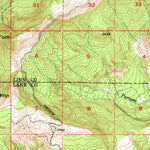 United States Geological Survey Marcola, OR (1950, 62500-Scale) digital map
