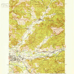 United States Geological Survey Marcola, OR (1952, 62500-Scale) digital map