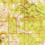 United States Geological Survey Marcola, OR (1952, 62500-Scale) digital map