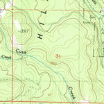 United States Geological Survey Marcola, OR (1988, 24000-Scale) digital map