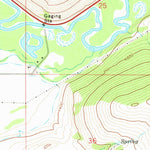 United States Geological Survey Marcum Mountain, MT (1968, 24000-Scale) digital map