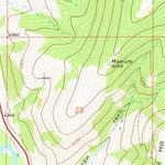 United States Geological Survey Marcum Mountain, MT (1968, 24000-Scale) digital map