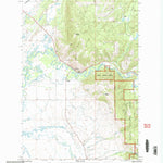 United States Geological Survey Marcum Mountain, MT (2001, 24000-Scale) digital map