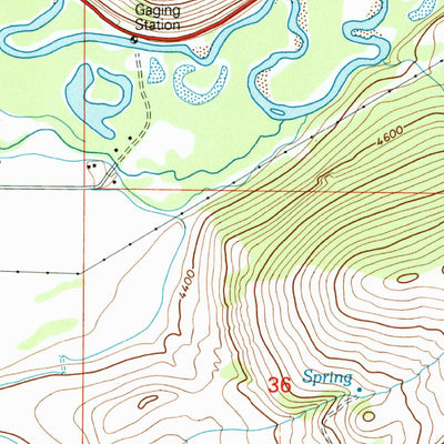 United States Geological Survey Marcum Mountain, MT (2001, 24000-Scale) digital map