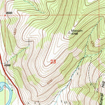 United States Geological Survey Marcum Mountain, MT (2001, 24000-Scale) digital map