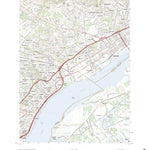 United States Geological Survey Marcus Hook, PA (2023, 24000-Scale) digital map