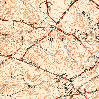 United States Geological Survey Marcus Hook, PA-DE-NJ (1948, 31680-Scale) digital map
