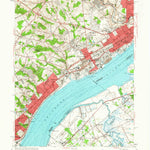 United States Geological Survey Marcus Hook, PA-DE-NJ (1953, 24000-Scale) digital map