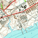 United States Geological Survey Marcus Hook, PA-DE-NJ (1953, 24000-Scale) digital map