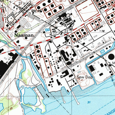 United States Geological Survey Marcus Hook, PA-DE-NJ (1993, 24000-Scale) digital map