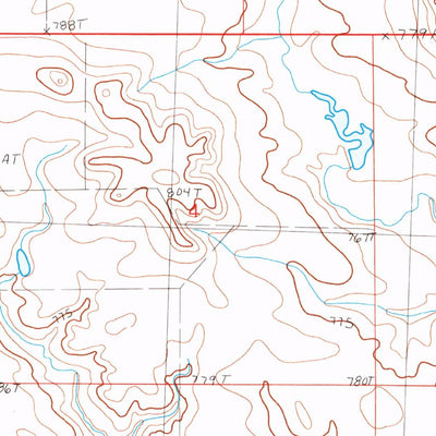 United States Geological Survey Marcus, SD (1983, 24000-Scale) digital map