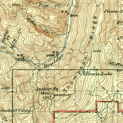 United States Geological Survey Marcus, WA (1942, 125000-Scale) digital map