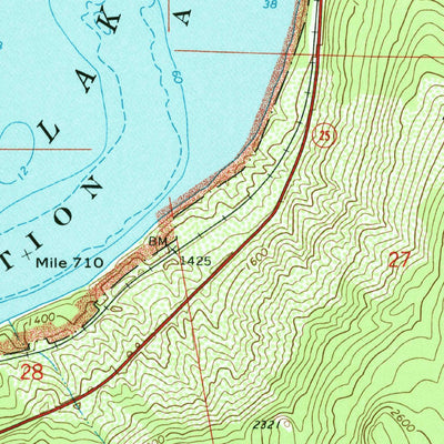 United States Geological Survey Marcus, WA (1969, 24000-Scale) digital map