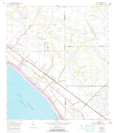 United States Geological Survey Marcy, FL (1953, 24000-Scale) digital map