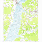 United States Geological Survey Mardela Springs, MD (1942, 24000-Scale) digital map