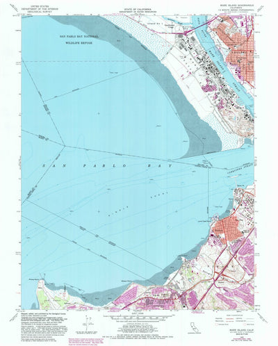 United States Geological Survey Mare Island, CA (1959, 24000-Scale) digital map