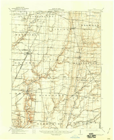 United States Geological Survey Marengo, OH (1915, 62500-Scale) digital map