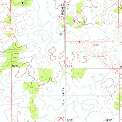 United States Geological Survey Marengo South, IL (1968, 24000-Scale) digital map