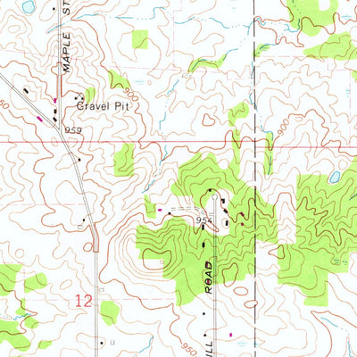 United States Geological Survey Marengo South, IL (1968, 24000-Scale) digital map