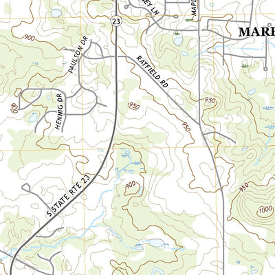 United States Geological Survey Marengo South, IL (2021, 24000-Scale) digital map