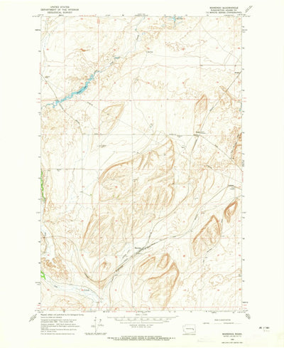 United States Geological Survey Marengo, WA (1964, 24000-Scale) digital map