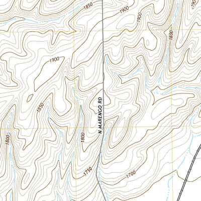 United States Geological Survey Marengo, WA (2020, 24000-Scale) digital map