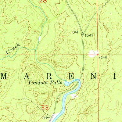 United States Geological Survey Marenisco, MI (1955, 24000-Scale) digital map